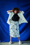 Monet voor bloom rok en danna jurk wit - viscose