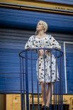 Monet voor bloom rok en danna jurk wit - viscose