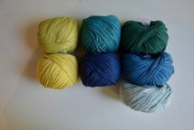 Haakpakket grote jute draagtas (blauwpakket)