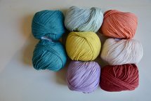 Haakpakket grote jute draagtas (pastelpakket 3)