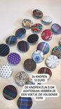 59 stoffen knopen (12 mm)