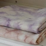 Tie-dye licht roos - katoen