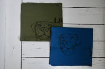 Hayu fabrics labrador Kaki - katoen