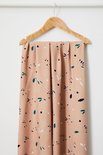 Petal crêpe roos - Viscose
