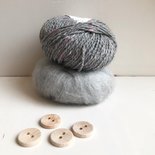 Breipakket gilet zonder mouwen
