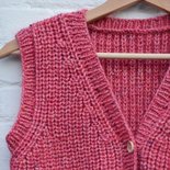 Breipakket gilet zonder mouwen