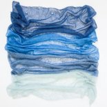 cobweb kidsilk sjaal in cowgirlblues blauw