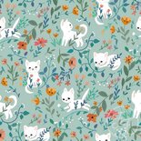 Garden cats mint - jersey