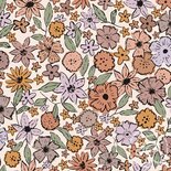 Bohemian vintage floral - jersey