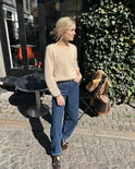 Breipakket Cumulus blouse V - groen