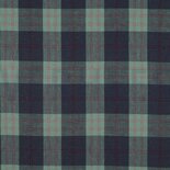 groen geruit -linnen/viscose