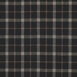 bruin geruit -linnen/viscose