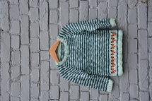 BREIPAKKET Trui met vosjes 0-3-6-12-18 m