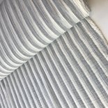 stripe grey white - triple gauze