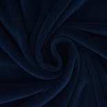 marineblauw met brede rib (biokatoen) - nicky velours