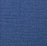 indigo / navy - double gauze