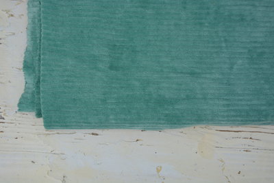 mint met brede rib (katoen) - nicky velours, corduroy