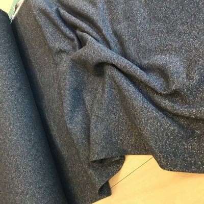 sweater met lurex navy - sweater