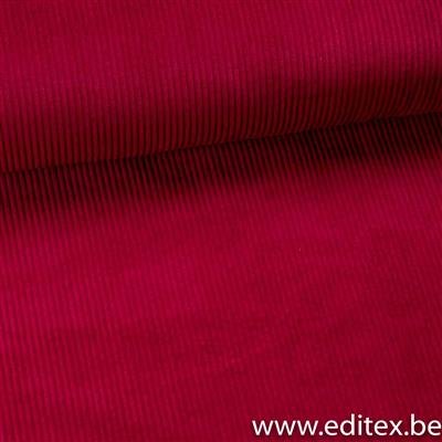 anna skirt (paars/roos) -brede ribfluweel