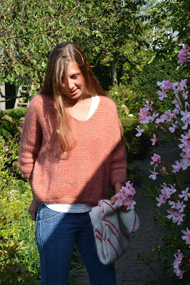 Sofia trui met v-hals