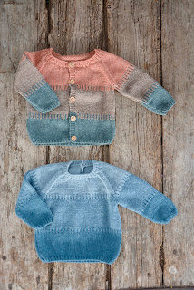 Trui en gilet in fantasiesteek