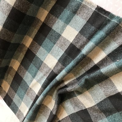 flannel ruit groen