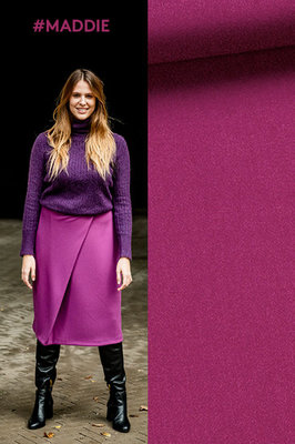 billie trousers / Maddy rok paars - viscose