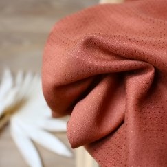 dobby chestnut - viscose