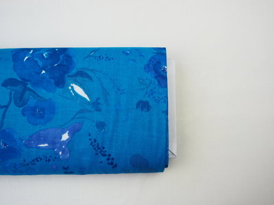 fuccra on blue - double gauze