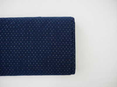 donker blauw met structuur - canvas