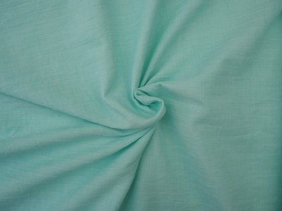 Fijne broderie turquoise
