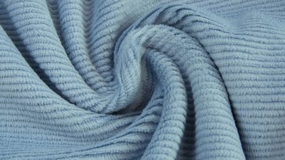 jersey washed cotton cord small rib light denim - nicky velours, corduroy