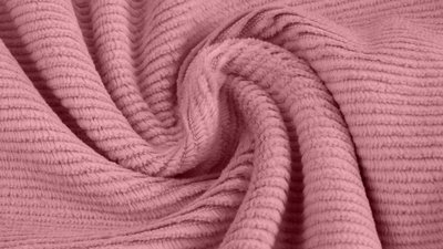 jersey washed cotton cord small rib old pink - nicky velours, corduroy