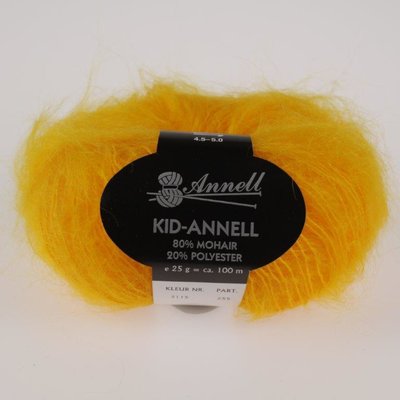 Kid annell 3115 donker geel