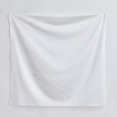 Beau Yin Yang confetti - cotton satin