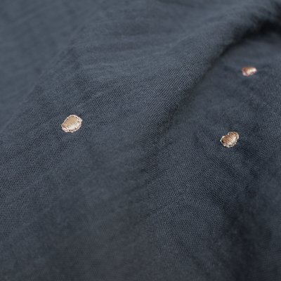 Tissu Stardust night - double gauze