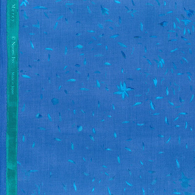 mercy dark blue- cotton satin