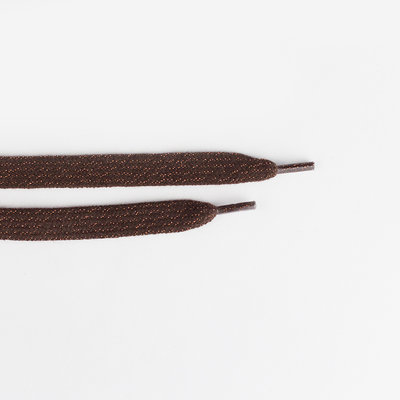shoelaces brown with copper