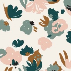 posie green - viscose plumetis