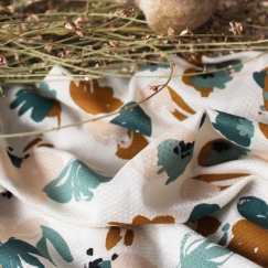 posie green - viscose plumetis