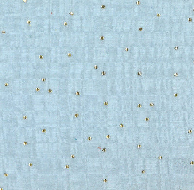 glacier gouden stipjes - double gauze