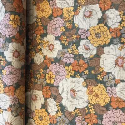 flower pastel - cotton