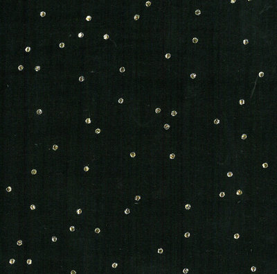 black gold dots - double gauze