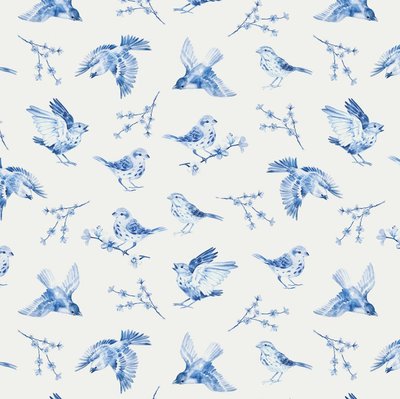 Blue sparrow jersey