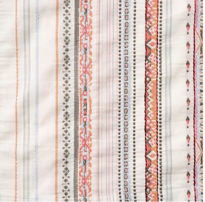 jacquard stof - dikkere katoen mengeling