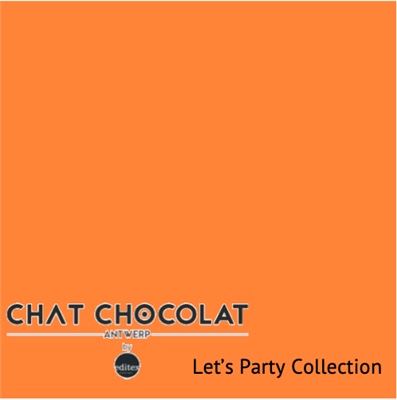 Let's party - Viscose orange