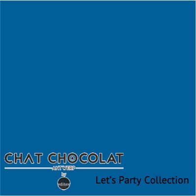 Let's party - Viscose blue