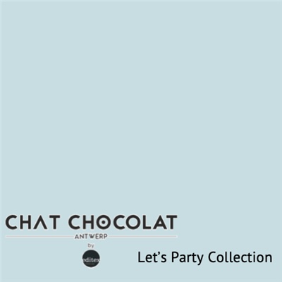 Let's party - Viscose light blue