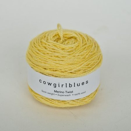 Cowgirlblues Merino twist lemon