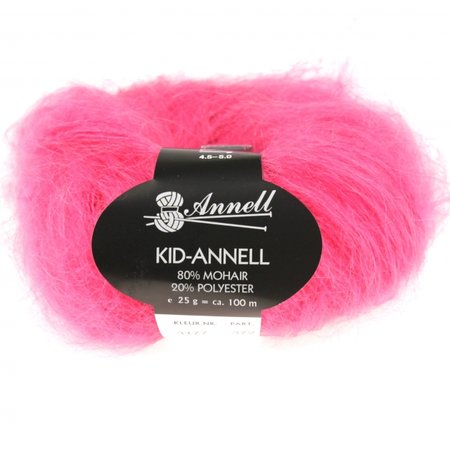 Kid annell 3177 aardbei roos
